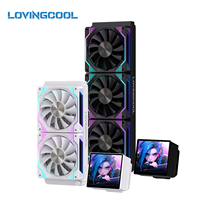 Refroidisseur liquide AIO pour CPU LOVINGCOOL DP01, écran magnétique de 4,0 pouces pour boîtier PC, nouveaux échantillons en stock, expédition directe d'usine