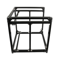 Harga pabrik slot T industri bingkai profil aluminium ekstrusi kustom