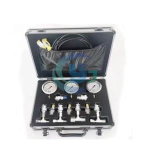 Kit de manomètre de pression d'huile pour outil de diagnostic d'excavatrice, manomètre rempli pour machines de construction - Product Image 5