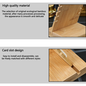 Soporte de joyería profesional de alta calidad, estante de exhibición de joyería, cueros de cuello, soporte de exhibición de collar de madera de terciopelo para tienda - Product Image 3