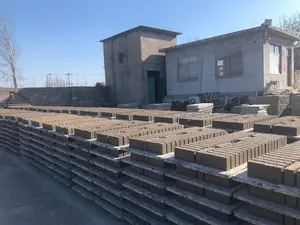 QT15-15 полуавтоматическая линия по производству блоков для полых блоков и твердых кирпичей с использованием бетона и цемента