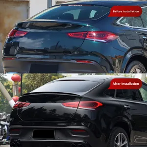 เหมาะสำหรับรถยนต์ Gle-Class Coupe C167 Gle350 50 53 63 Amg ปี 2020 ขึ้นไป ชุดแต่งสปอยเลอร์หลัง GLE-Class Coupe C167 GLE350 450 GLE53 Sin - Product Image 5