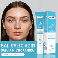 Crème réparatrice des cicatrices d'acné à l'acide salicylique à base de plantes MOOYAM avec des bienfaits anti-âge et lissants pour la peau