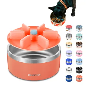Wholesale Plastic Dog Food Bowl Sublimation Elevated Pet Slow Feeder