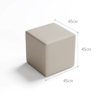 Ensemble de canapés sectionnels en cuir pour bureau commercial, 7 places, mobilier moderne pour salle d'attente