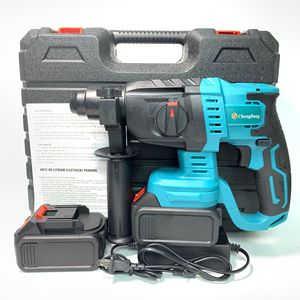 Martillo Demoledor Inalámbrico de 26 mm de Alta Potencia con Batería de Litio, Taladro de Impacto Recargable, Martillo Rotatorio Ligero para Demolición OEM - Product Image 6