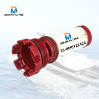 Élément de filtre à carburant haute efficacité 35-8M0122423 35-8M0122424 pour pièces de rechange de moteur hors-bord de bateau