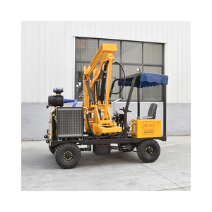 Machine hydraulique d'entraînement de pile de rambarde de route de conducteur de pile solaire nouvellement de conception - Product Image 6