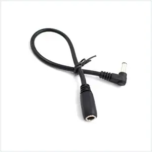 Custom 5.5*2.1mm Power Cable Right Angle Sata Extension Cable