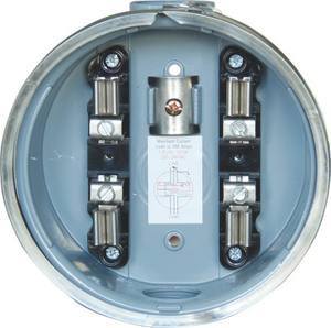 Boîtier en aluminium GYB100 100A, monophasé, pour compteur <span class=keywords><strong>d</strong></span>'énergie, socle rond pour compteur, 5 mâchoires/<span class=keywords><strong>borne</strong></span> - Product Image 6