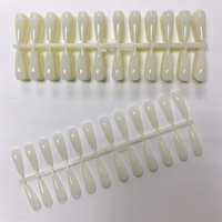 Affichage en gros des ongles Tips Long Artificial Coffin Faux Nail Display Tips pour Nail Art Practice Display 240 Ttips