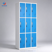 Casier en acier, casiers métalliques, armoire casier pour vestiaires de gymnase, casiers scolaires et rangement pour le personnel dans les bâtiments commerciaux pour gymnases