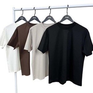 Camisetas Extra Grandes de Algodón Premium Finch Garment Wholesale para Hombre, con Hombros Caídos, Logotipo Personalizado, Camisetas Holgadas y Gruesas para Hombre - Product Image 1