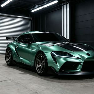 Vinilo Metalizado Verde Río para Envolver, Película de PET Anti-Amarilleo para la Transformación Diaria del Exterior del Automóvil - Product Image 3