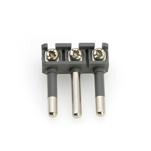 Presa Commerciale in Rame 16A con Spina a 3 Pin Standard EU Nera, Inserto a Vite - Product Image 4