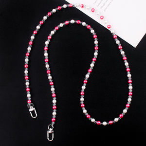 Perles en plastique acrylique nacré ABS brillantes, cordon anti-perte pour smartphone, sangle d'épaule anime, couleur personnalisable, étui pour <span class=keywords><strong>téléphone</strong></span> portable - Product Image 4