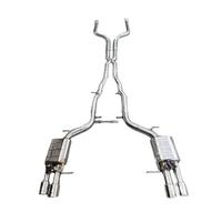 Système d'échappement haute performance avec soupape pour M550/M550i F10 4.4TT SS304, épaisseur 1,5 mm