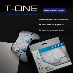 Para Sony para PS4 Pro inalámbrico para controlador de juegos <span class=keywords><strong>Bluetooth</strong></span> PC Tablet Steam multijugador <span class=keywords><strong>IOS</strong></span> teléfono móvil vibración para móvil - Product Image 2