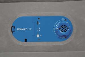 سرير هوائي للسيارة من بيستواي 69069 مصنوع من البي في سي الحديث مع مضخة مدمجة للمنزل والصالة الرياضية والفندق، تصميم قابل للطي للاستخدام الخارجي - Product Image 6