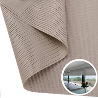 Tissu perforé filtrant la lumière, 5 % d'ouverture, résistant aux déchirures, pour stores enrouleurs extérieurs