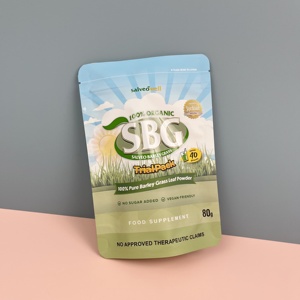 80g impermeabili a prova <span class=keywords><strong>di</strong></span> odore puro <span class=keywords><strong>orzo</strong></span> foglie <span class=keywords><strong>di</strong></span> polvere sacchetti richiudibili cerniera per alimenti sacchetti <span class=keywords><strong>di</strong></span> plastica - Product Image 2