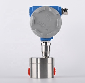 Petit débitmètre à engrenages ovales en acier inoxydable avec écran LCD pour rail commun, personnalisable OEM - Product Image 2