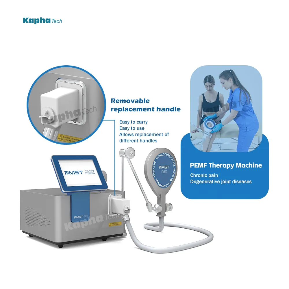 Macchine più recenti Magneto terapia PMST MAX pulsato dispositivi di terapia del campo elettromagnetico sollievo dal dolore e gestione