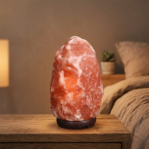 Lámpara de Sal Artesanal de Primera Calidad OEM, Hecha a Mano con Sal Rosa del Himalaya Natural, Forma Personalizada, Impermeable, en Venta - Product Image 1