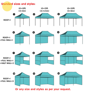 Waterproof Canopy Big Custom Trade Show <strong>Tents</strong> for Events with logo 10 X 10 Outdoor Carpas Para Eventos Tienda De Playa - Product Image 4