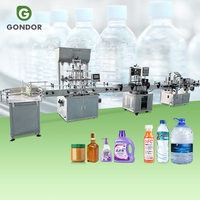 Machine automatique de remplissage et de scellage de liquides (savon, eau, détergent) pour petites bouteilles minérales et visqueuses