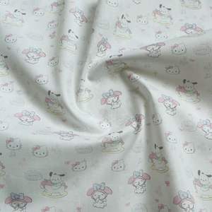 Tissu <span class=keywords><strong>jersey</strong></span> en viscose de bambou et élasthanne 170 g/m², super doux, imprimé numériquement, en molleton bouclette pour vêtements de mariage pour filles, léger - Product Image 4