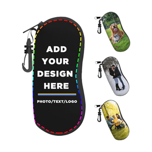 High Quality Custom Neoprene <b>Glasses</b> Bag Eco-Friendly Luxury Style Portable and Durable-Wholesale with Your Logo Printed - Product Image 2
