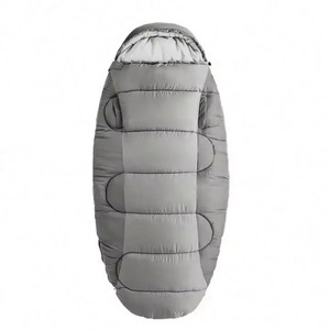 Sac de couchage en polyester pour adulte, personnalisé, pour le camping en plein air par temps froid, échantillon gratuit - Product Image 1