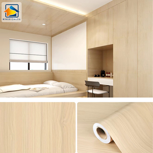 Factory Price Wood Grain Lamination <strong>Pvc</strong> <strong>Film</strong> Roll Furniture Decorative <strong>PVC</strong> <strong>Film</strong> For WPC Door - Product Image 3