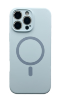 Étui de téléphone de luxe en silicone véritable, magnétique, étanche et antichoc, compatible avec les modèles 16 Pro et 15 Pro Max