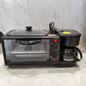 Exportación de comercio exterior, máquina de desayuno tres en uno, función de temporizador para hornear, tostadora automática para el hogar, máquina de sándwich - Product Image 4