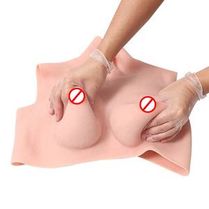 2023 imalatı yanlış göğüs şekli göğüsler büyük sahte formu silikon yapay silikon göğüsler Crossdressers meme formları - Product Image 2