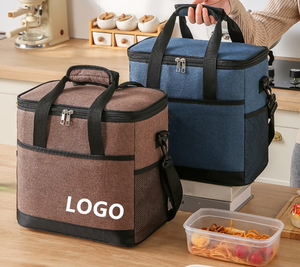 Sac isotherme grand format, étanche, pour la plage, léger, portable, double couche, à parois souples, glacière de <span class=keywords><strong>voyage</strong></span> pour les voyages en voiture - Product Image 5