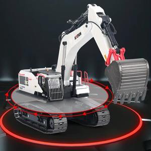 YT Vente flash Huina 1594 22CH Excavateurs RC en alliage Jouets télécommandés Échelle 1:14 Modèle <span class=keywords><strong>de</strong></span> véhicule d'ingénierie Cadeaux DIY pour adultes et enfants - Product Image 4