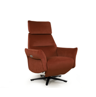 Fauteuil inclinable électrique pivotant en tissu avec port de charge USB, canapé simple pour salon, mobilier de maison