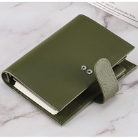 2026 A5 A6 6 anneaux Journal galet Crocodile couverture en cuir véritable feuilles mobiles insérer Pages carte poches classeur planificateur