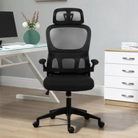 Chaise ergonomique populaire, chaise de bureau, chaise de bureau pivotante en tissu maillé avec appui-tête