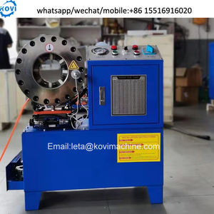 <span class=keywords><strong>Presse</strong></span> à tube automatique 1/4 "jusqu'à 4" Machine à boucle de tube de sertissage de tuyau en aluminium électrique - Product Image 6