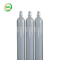 Bouteille de gaz en acier haute pression d'occasion DOT-3AA 43,3L en stock pour expédition PPT