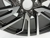 Jantes forgées LEOPARD Custom 23x10 5x112 ET15, finition noire polie, concaves, pour Audi RSQ7 SQ7