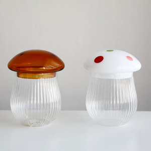 Tarro de almacenamiento de vidrio de borosilicato alto para Cocina Para medusas Mushroom Hotel/Cafe <span class=keywords><strong>Display</strong></span> - Product Image 1