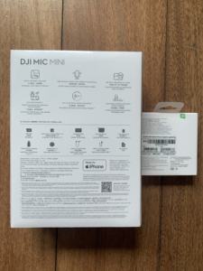 Micro Mini Original (2 TX + 1 RX + Étui de Charge) + <span class=keywords><strong>Adaptateur</strong></span> pour Téléphone Mobile (Lightn-ing) - Product Image 2