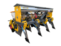 Nouvelle Semoir-Planteuse Agricole 4 Rangs pour Maïs et Sorgho, à Semis Direct, Haute Productivité, avec Espacement des Rangs Réglable