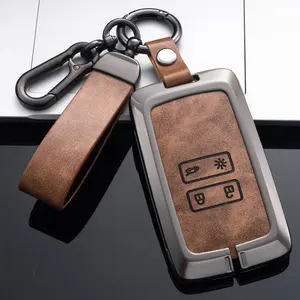 Cover chiave <span class=keywords><strong>auto</strong></span> in pelle per Renault Austral Kadjar Clio Megane Captur Arkana Koleos Zoe Scenic <span class=keywords><strong>Dacia</strong></span> Sandero <span class=keywords><strong>Duster</strong></span> Logan Jogger - Product Image 1