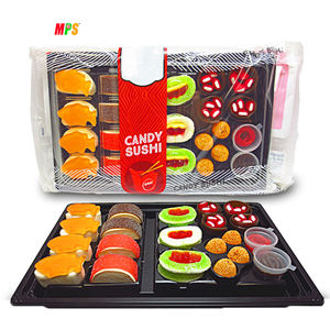 Boîte de <span class=keywords><strong>sushi</strong></span> bento en gros avec certificat BRC, bonbons gélifiés de grande taille, saveurs fruitées assorties, délicieux <span class=keywords><strong>sushi</strong></span> gélifié japonais - Product Image 3